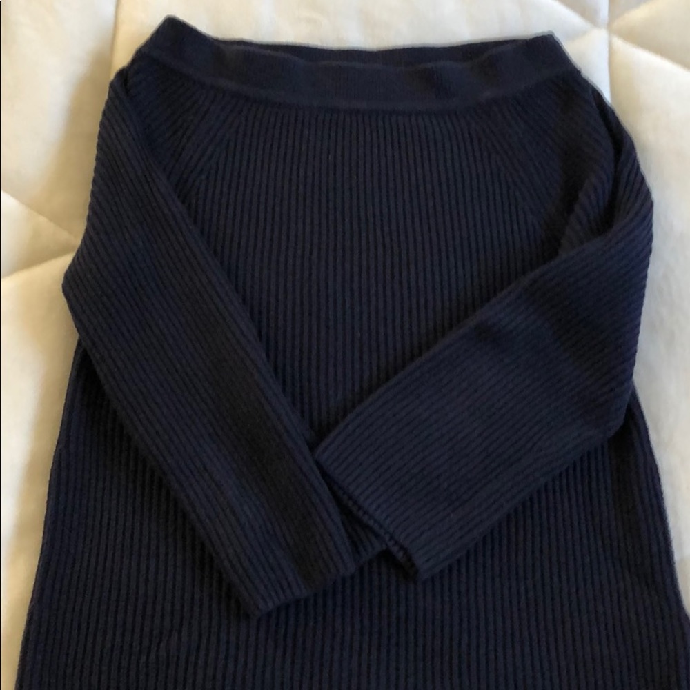 J. Crew Navy Sweater